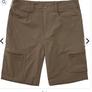 NRS Lolo Shorts Men's 38 Cargo Nylon Spandex Quick Dry River Fishing Hiking Bark